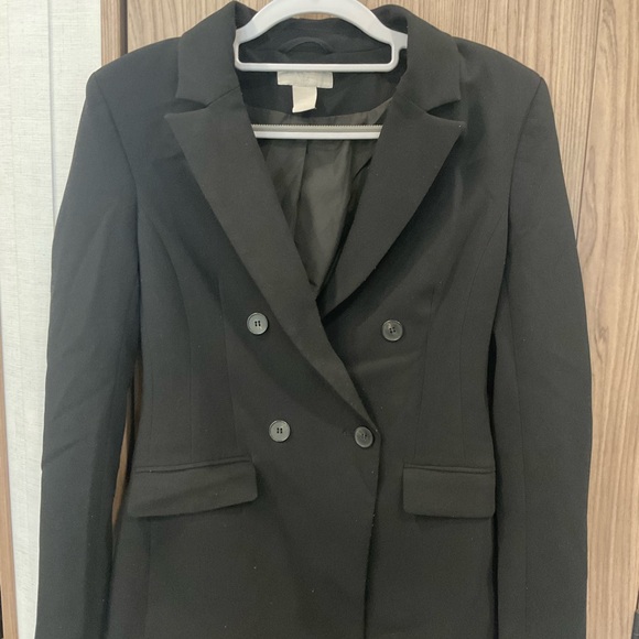 H & M Jackets & Blazers - H& M Womens Black  Suit Jacket Size XS
